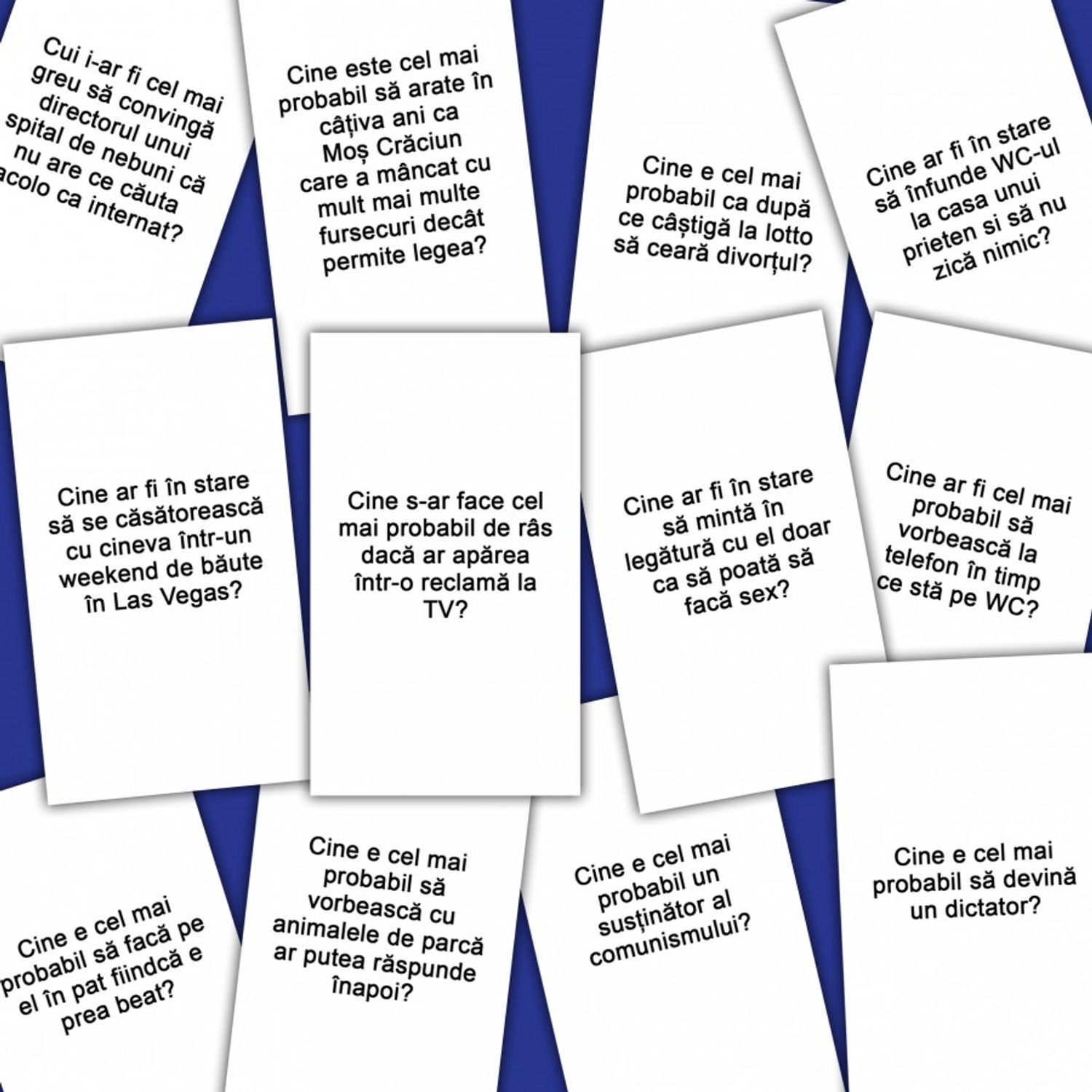 Joc de carti pentru petreceri - Votul tau ma imbata, limba romana, pentru 3-20 jucatori fotografia produsului View 4 L