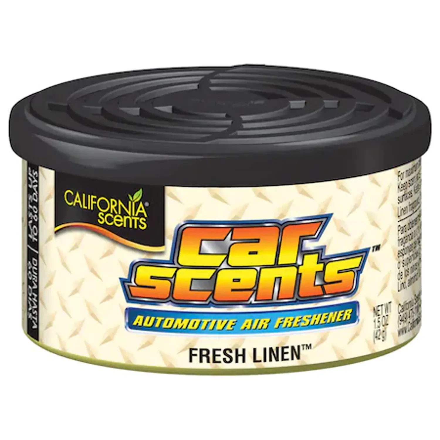 Odorizant auto California Scents, Fresh Linen, 42g fotografia produsului