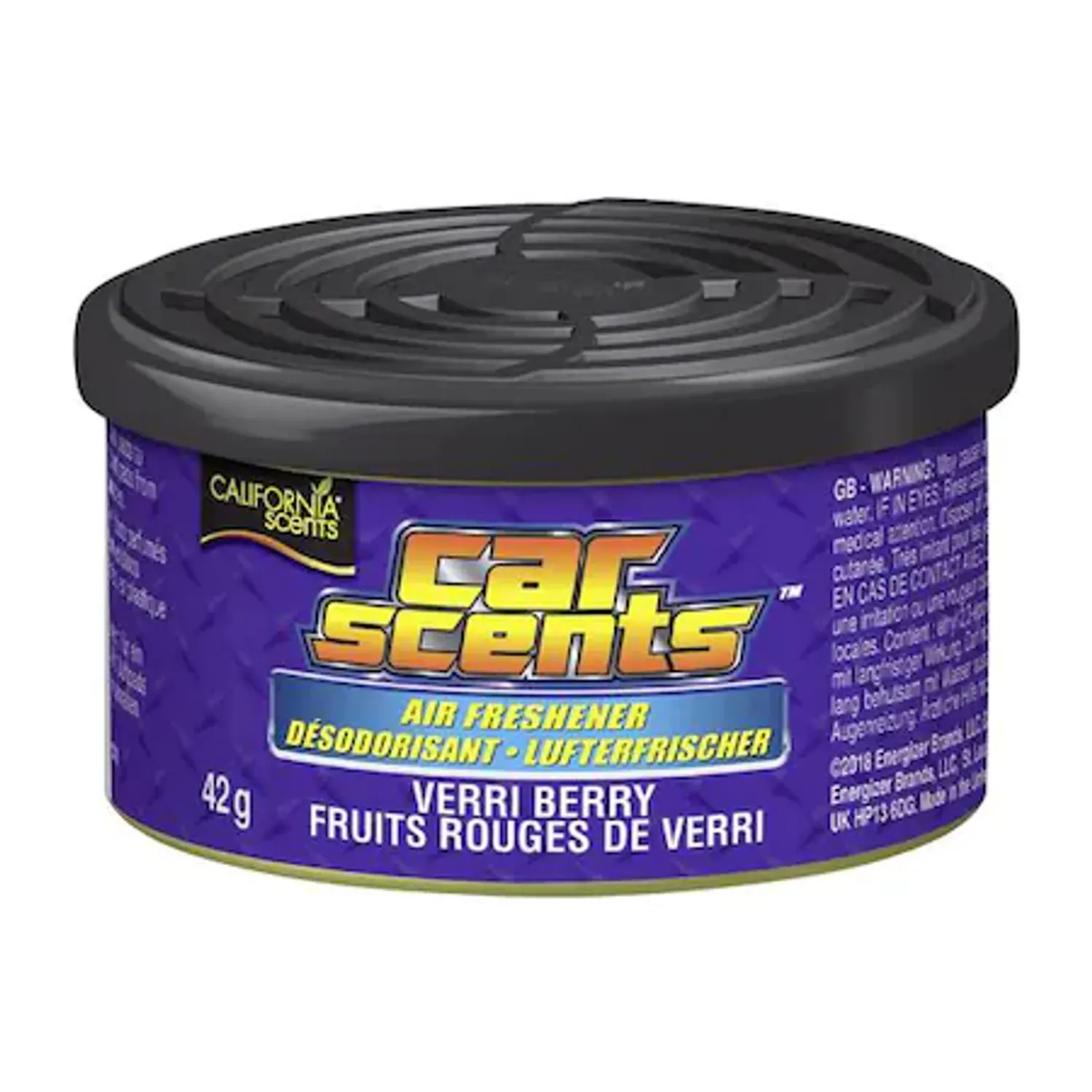 Odorizant auto California Scents, Verry Berry, 42g fotografia produsului
