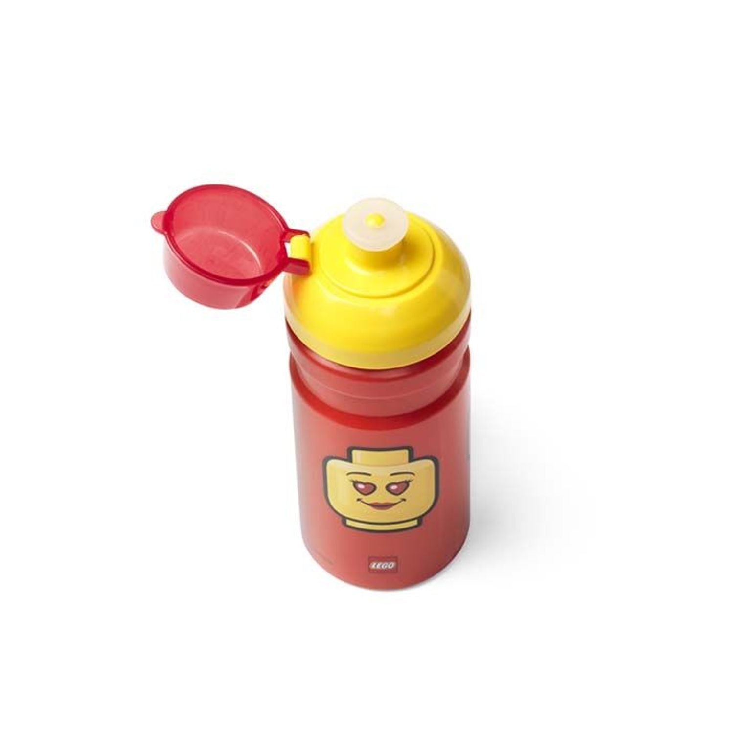 Sticla LEGO Iconic rosu-galben fotografia produsului View 2 L