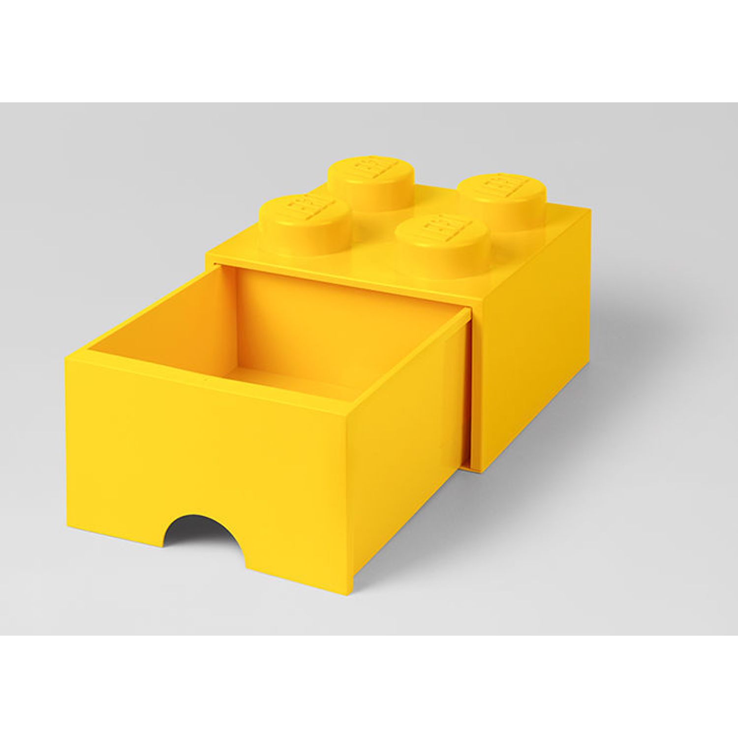Cutie depozitare LEGO 2x2 cu sertar, galben fotografia produsului View 2 L