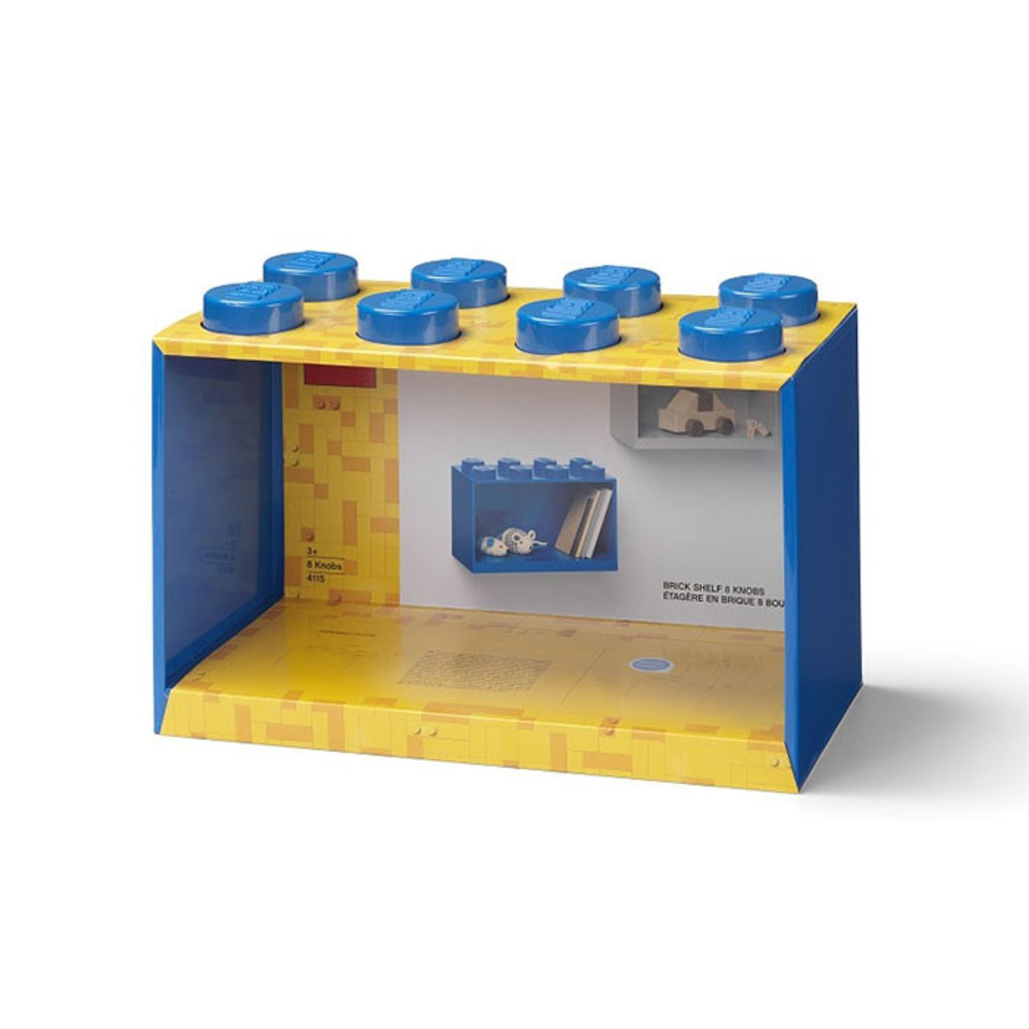 Raft Caramida LEGO 2x4 - Albastru fotografia produsului View 3 L