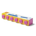 Suport LEGO pentru carti - Roz fotografia produsului View 3 S