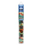 Set de constructie Plus Plus Stegosaurus, 100 Pcs/Tub fotografia produsului