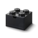 Sertar de birou LEGO 2x2 negru fotografia produsului