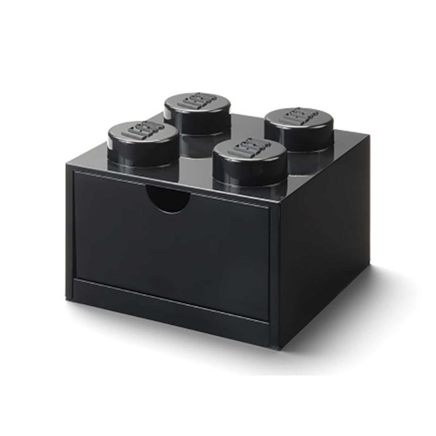 Sertar de birou LEGO 2x2 negru fotografia produsului