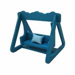 Jucarie din lemn, Balansoar, Putty Montessori, Hand Made, Turcuaz fotografia produsului View 2 S