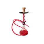 Narghilea din sticla, 55 cm, rosu, 2.25 kg fotografia produsului