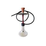 Narghilea din sticla, 54 cm, rosu, 2.66 kg fotografia produsului