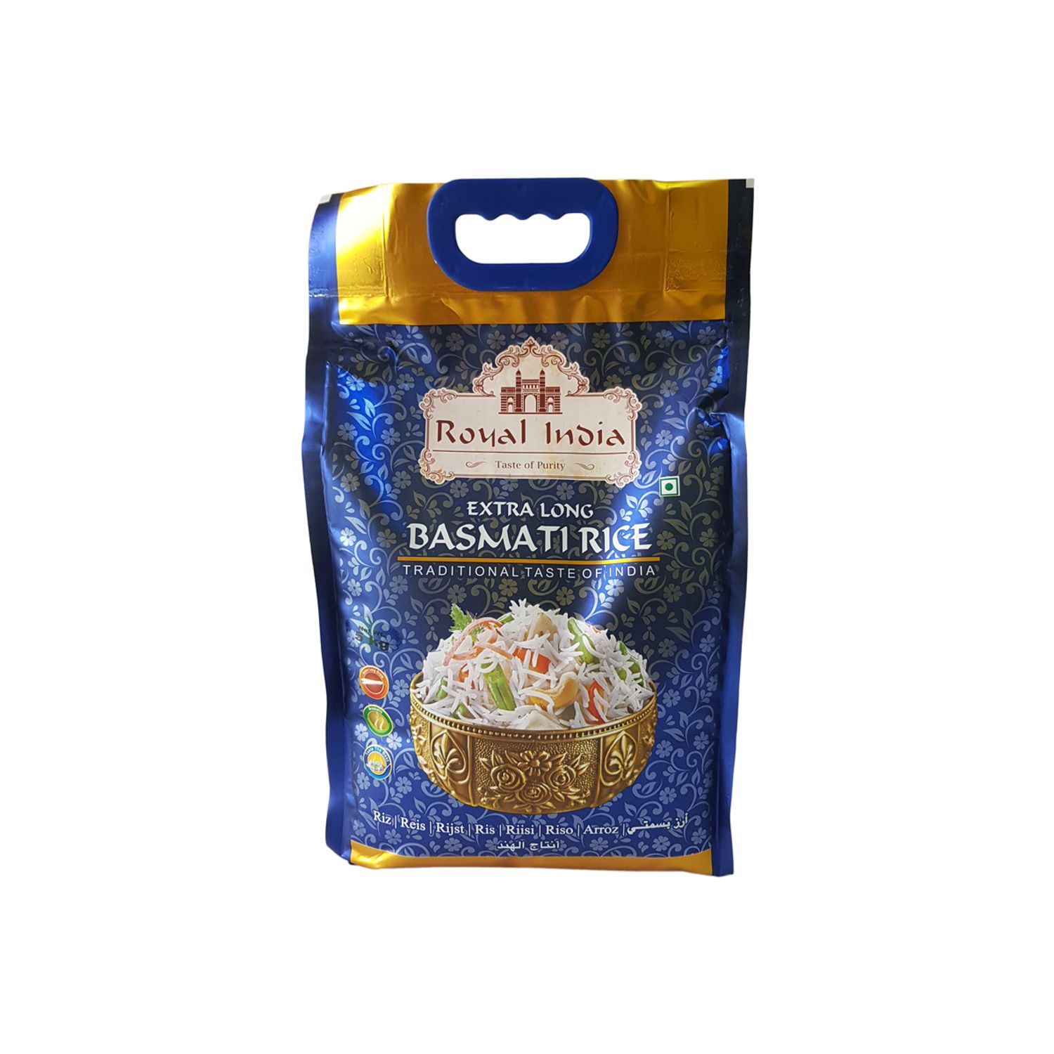 Orez Basmati Royal India Extra Lung 5 kg fotografia produsului