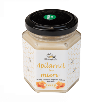Apilarnil in miere by Dr. Ing. Cornelia Dostetan Abalaru apicultor – 225g StrongLife elefant