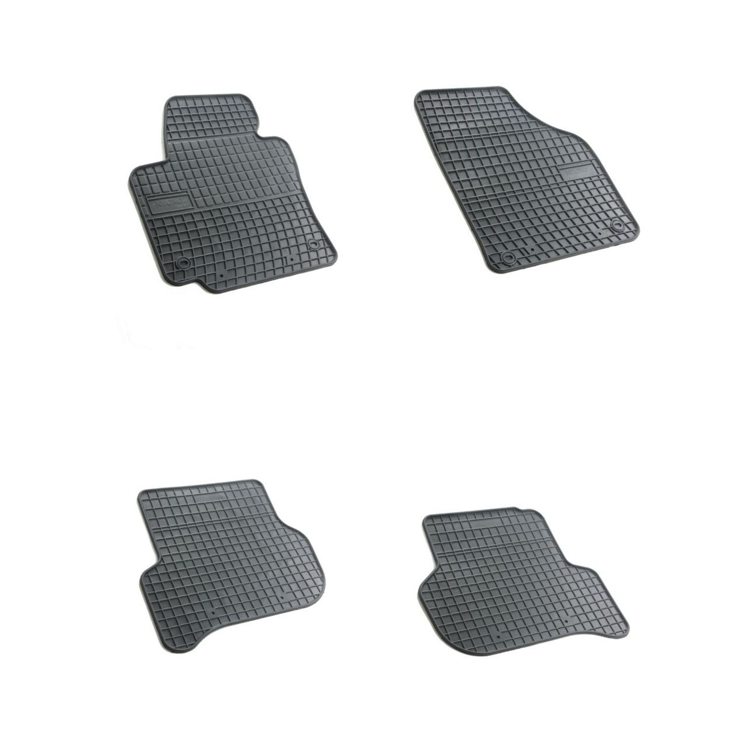 Set 4 covorase cauciuc Seat Altea 2004 - fotografia produsului