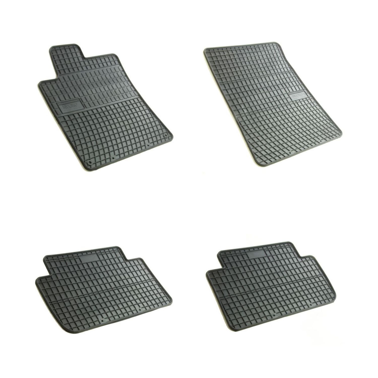 Set 4 covorase cauciuc Peugeot 407 2004 - fotografia produsului