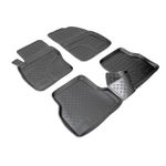 Set 5 covorase auto cauciuc Ford Focus II 2004-2008 fotografia produsului