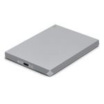 HDD extern, Lacie, 2TB, Mobile Drive, 2.5" USB 3.0, Gri fotografia produsului View 2 S