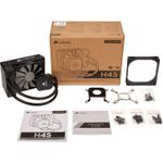 Cooler CPU H45, racire cu lichid, ventilator 2x120mm fotografia produsului View 2 S