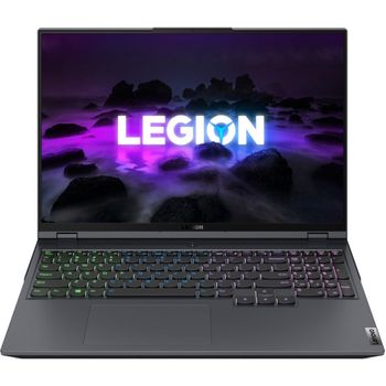 Laptop Lenovo Gaming 16” Legion 5 Pro 16ACH6H, 165Hz, AMD Ryzen 5 5600H, 16GB, RTX 3060 6GB, No OS, Storm Grey elefant.ro imagine noua 2022