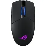 Mouse gaming wireless ASUS ROG Strix Impact II, ambidextru, iluminare Aura Sync, Negru fotografia produsului