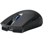 Mouse gaming wireless ASUS ROG Strix Impact II, ambidextru, iluminare Aura Sync, Negru fotografia produsului View 2 S