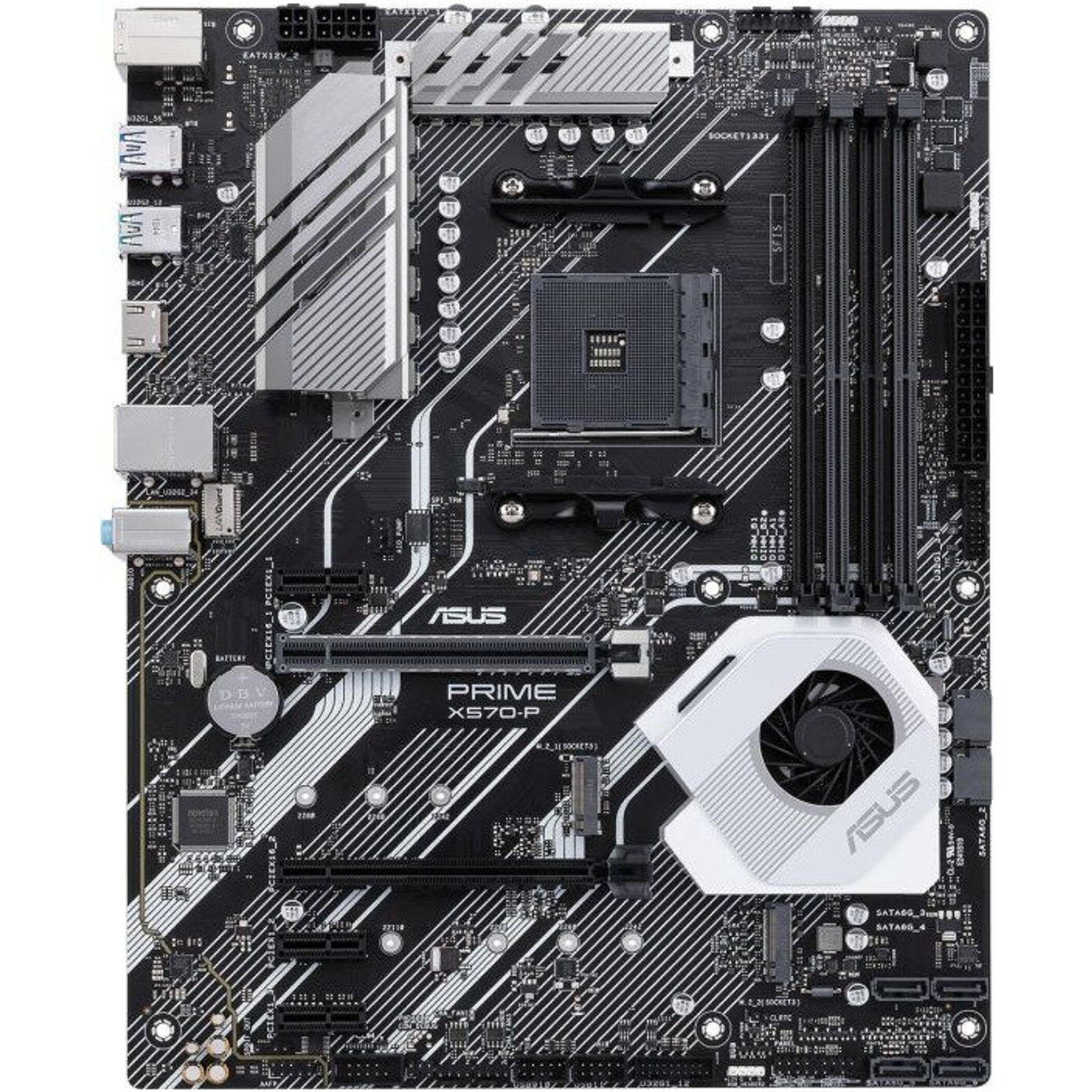 Placa de baza Socket AM4, PRIME X570-P fotografia produsului