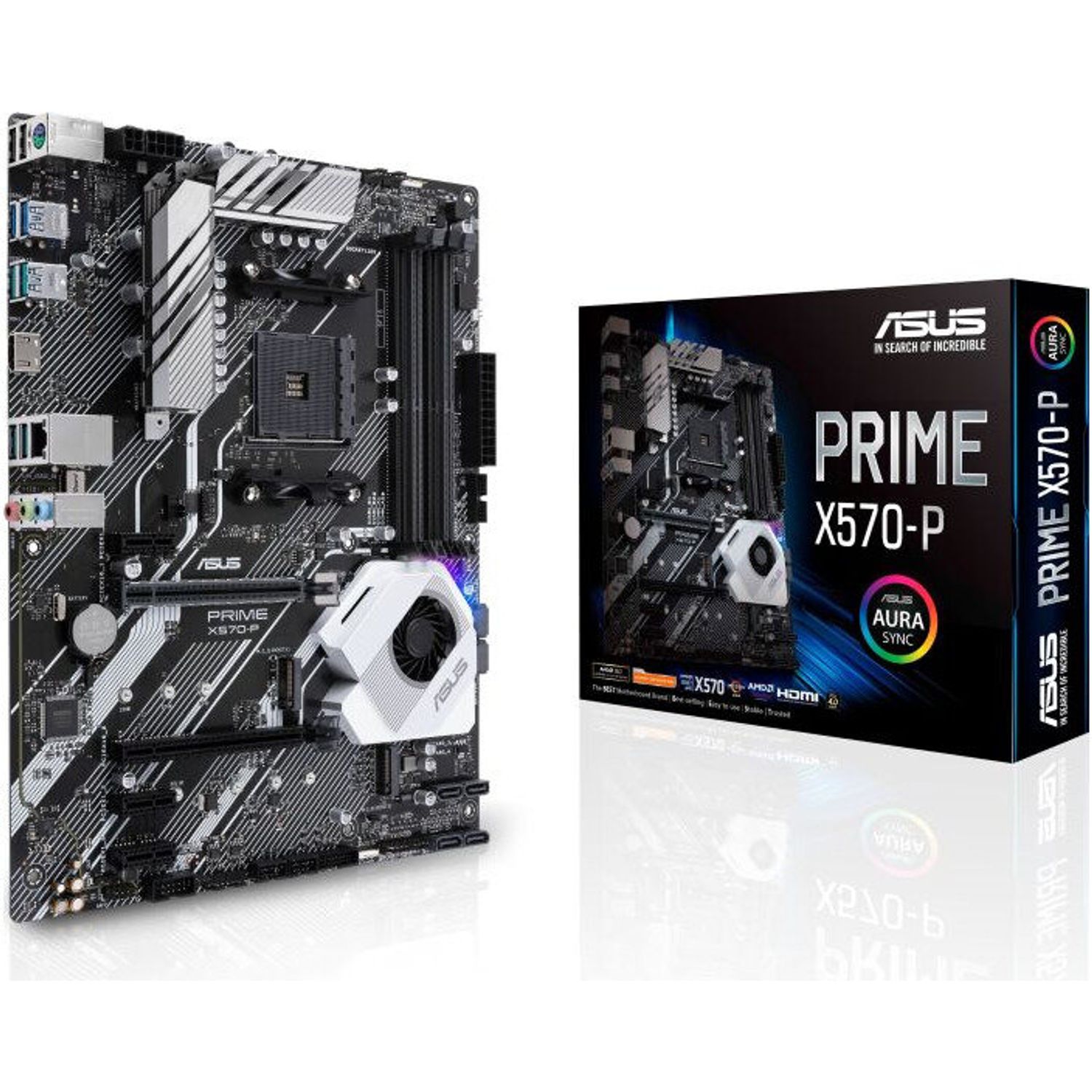 Placa de baza Socket AM4, PRIME X570-P fotografia produsului View 2 L