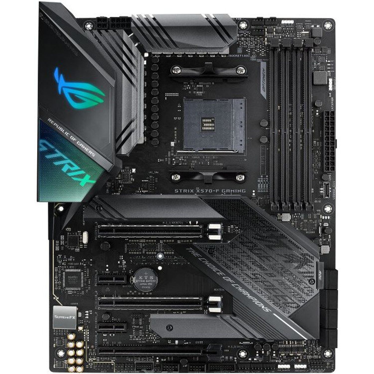 Placa de baza socket AM4, ROG STRIX X570-F GAMING fotografia produsului View 2 L