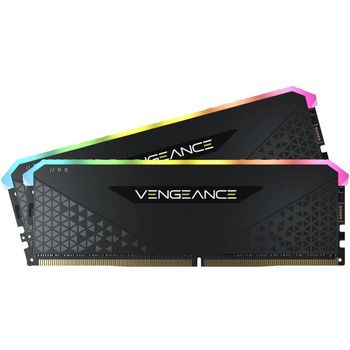 Memorie RAM Vengeance RGB RS 64GB DDR4 3200MHz CL16 Dual Channel Kit Corsair imagine noua 2022