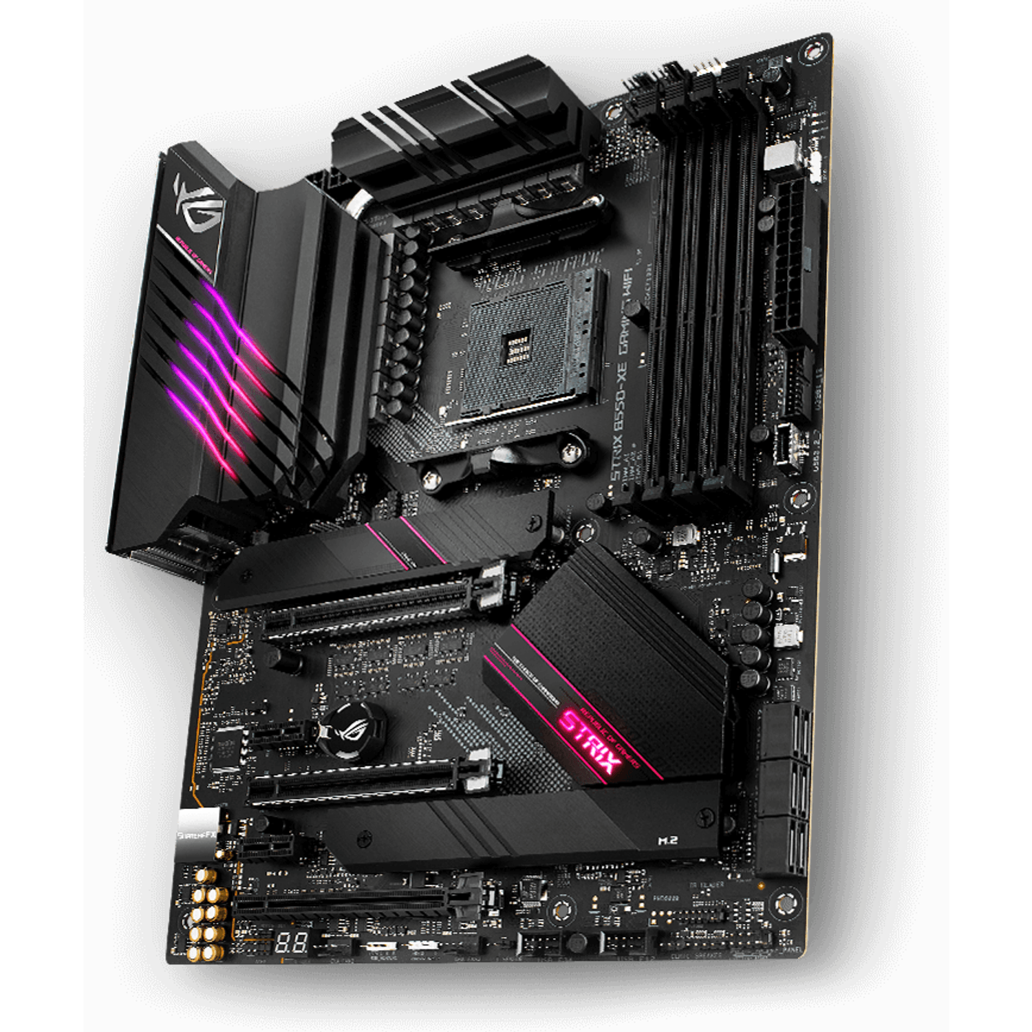 Placa de baza Asus ROG STRIX B550-XE GAMING WIFI, Socket AM4 fotografia produsului View 2 L