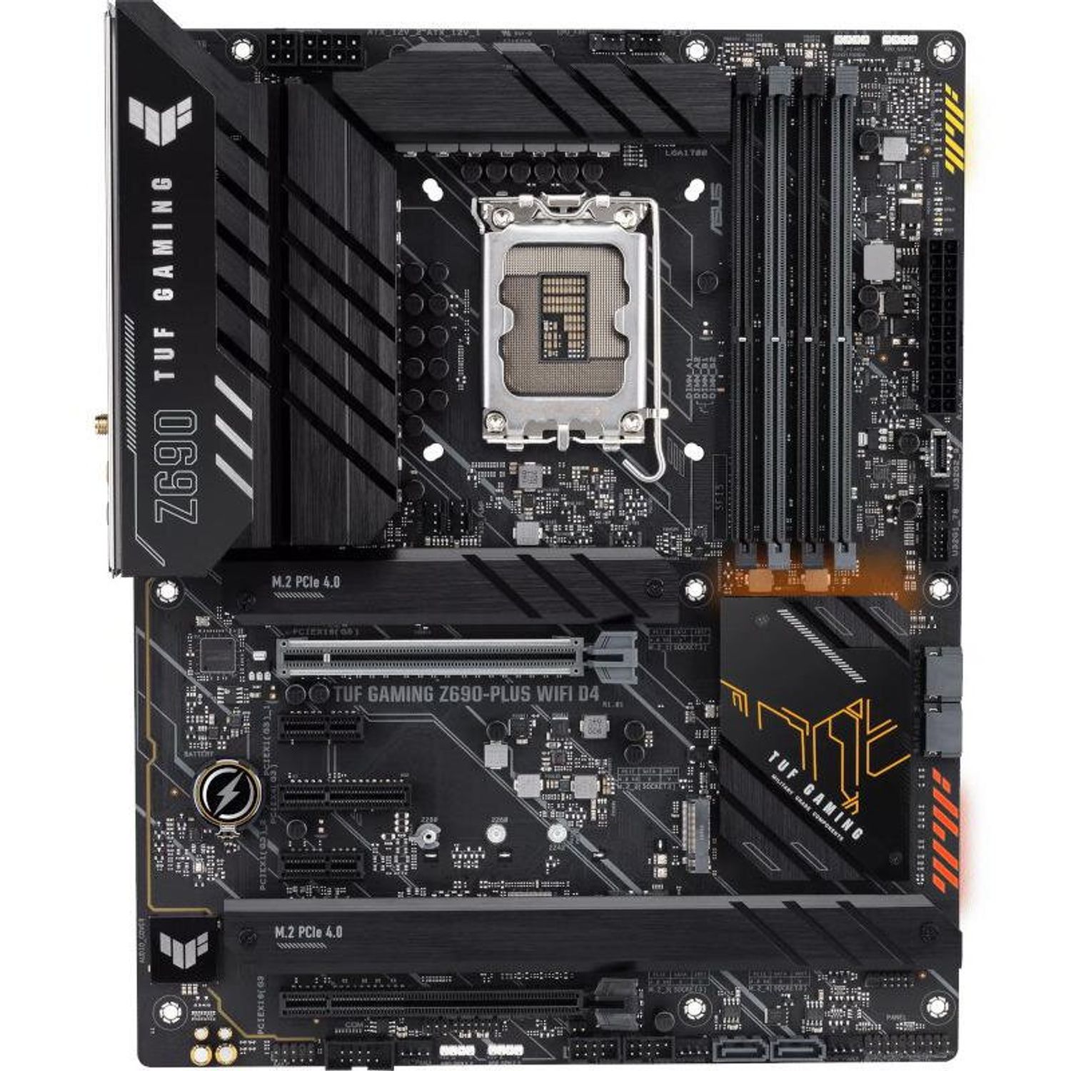 Placa de baza TUF GAMING Z690-PLUS WI LGA 1700 fotografia produsului View 2 L