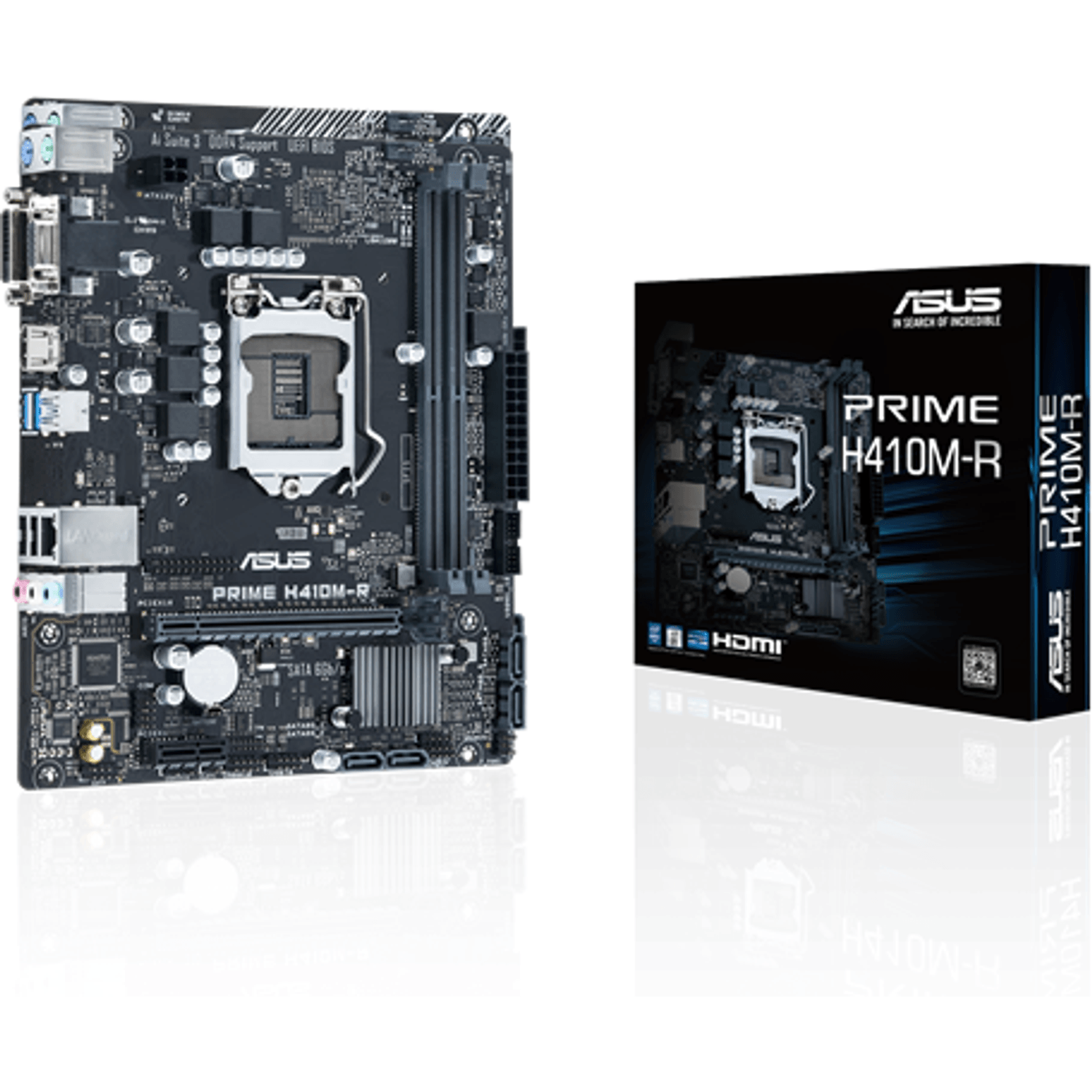 Placa de baza H410M-R-SI, LGA 1200 fotografia produsului