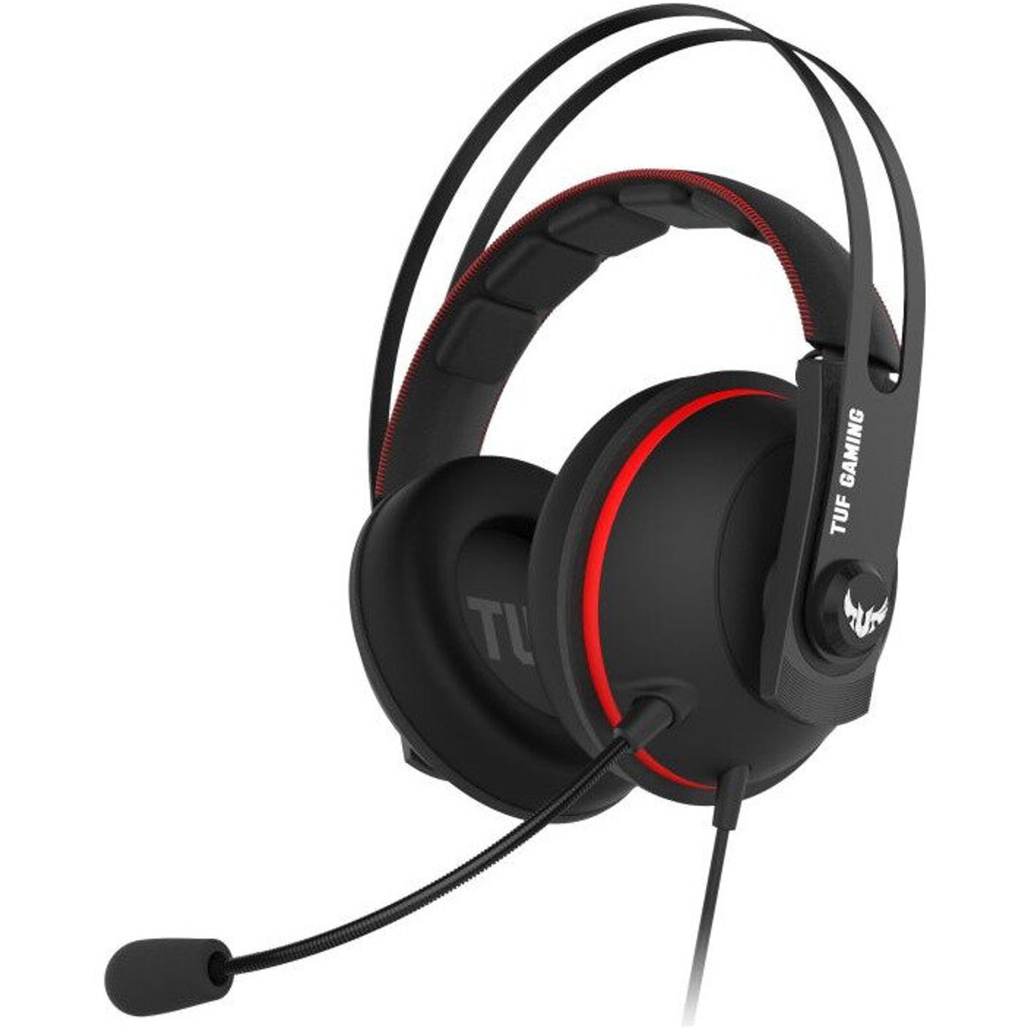 Casti Gaming ASUS TUF Gaming H7 Core Red fotografia produsului