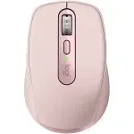 Mouse wireless Logitech MX Anywhere 3, 2.4GHz&Bluetooth, Scroll MagSpeed, Multidevice, USB-C, Rose fotografia produsului