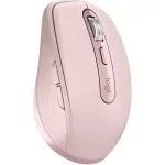 Mouse wireless Logitech MX Anywhere 3, 2.4GHz&Bluetooth, Scroll MagSpeed, Multidevice, USB-C, Rose fotografia produsului View 2 S