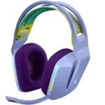Casti gaming wireless Logitech G733, ultrausoare, Lightsync RGB, Lilac fotografia produsului