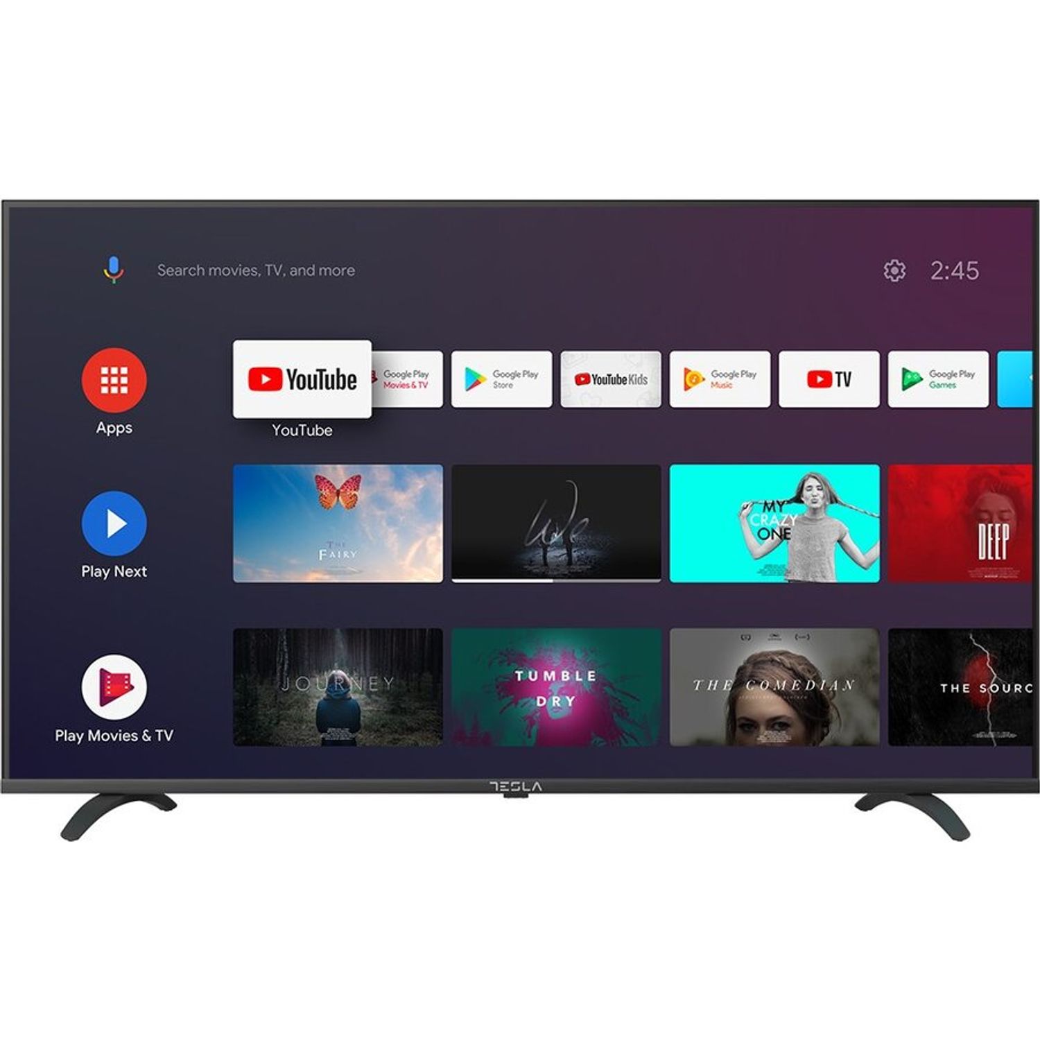Televizor Tesla, 43S605BFS, 109 cm, Smart Android, Full HD, LED, Clasa E fotografia produsului
