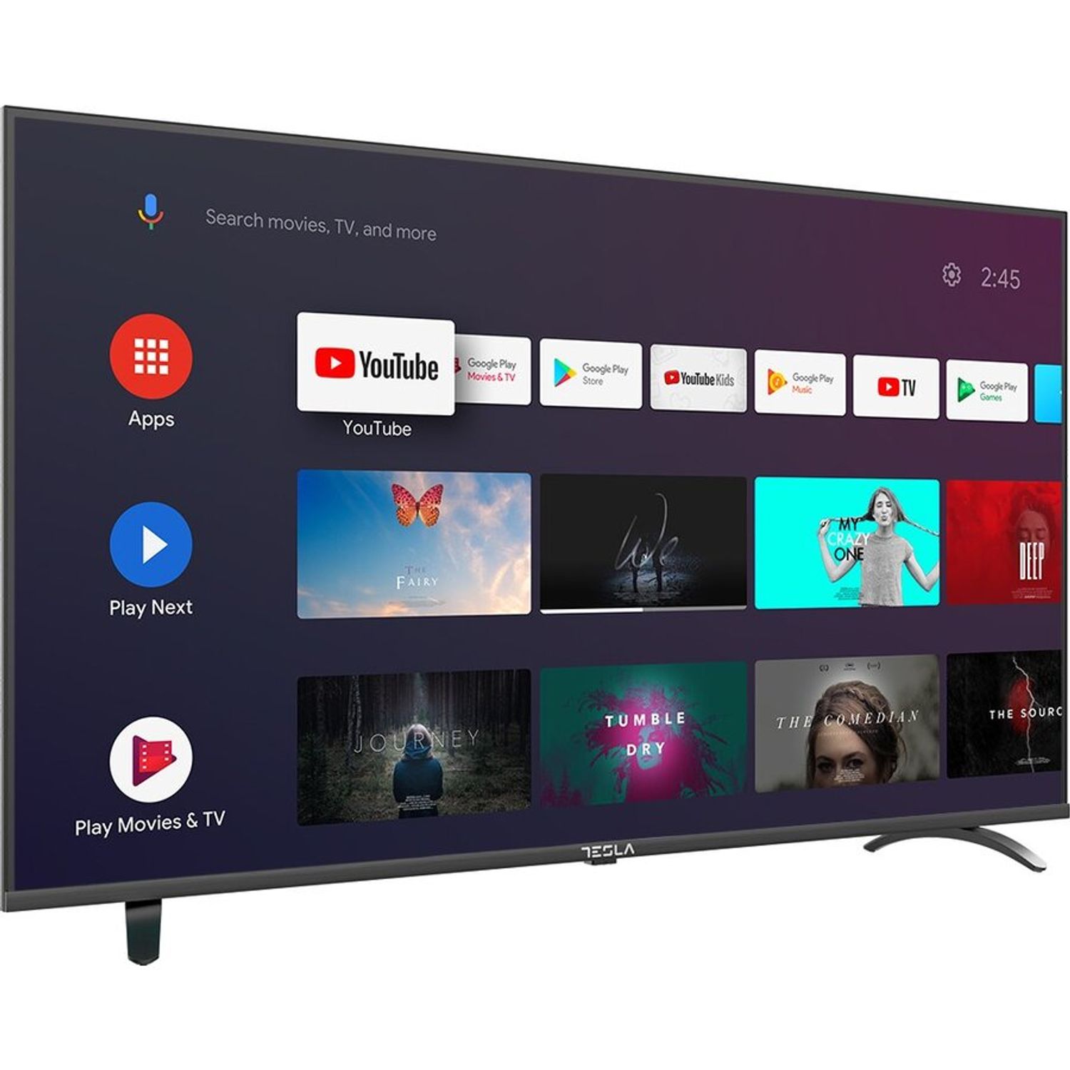 Televizor Tesla, 43S605BFS, 109 cm, Smart Android, Full HD, LED, Clasa E fotografia produsului View 2 L