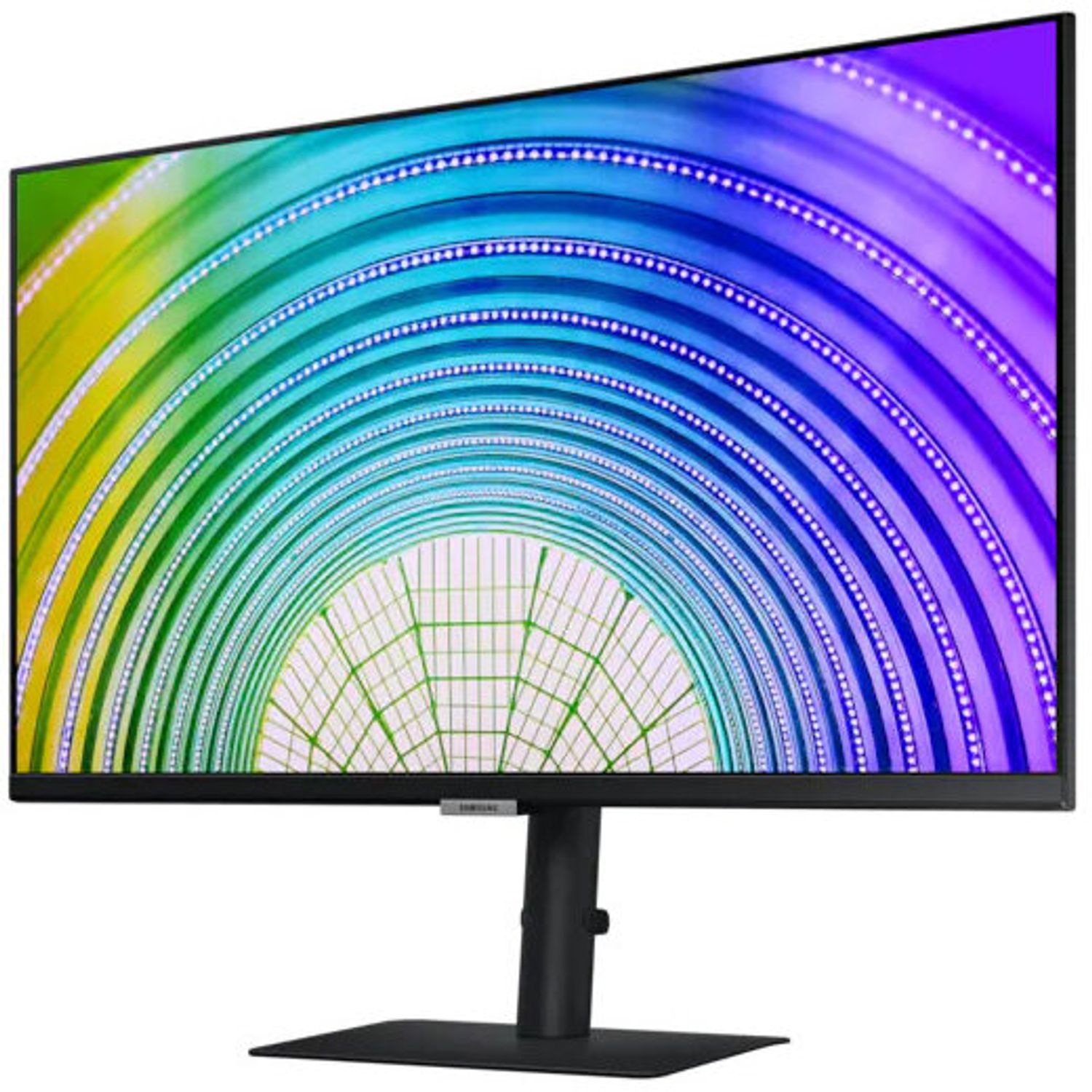 Monitor LED Samsung LS32A600UUUXEN 32 inch 5 ms Negru HDR FreeSync 75 Hz fotografia produsului View 2 L