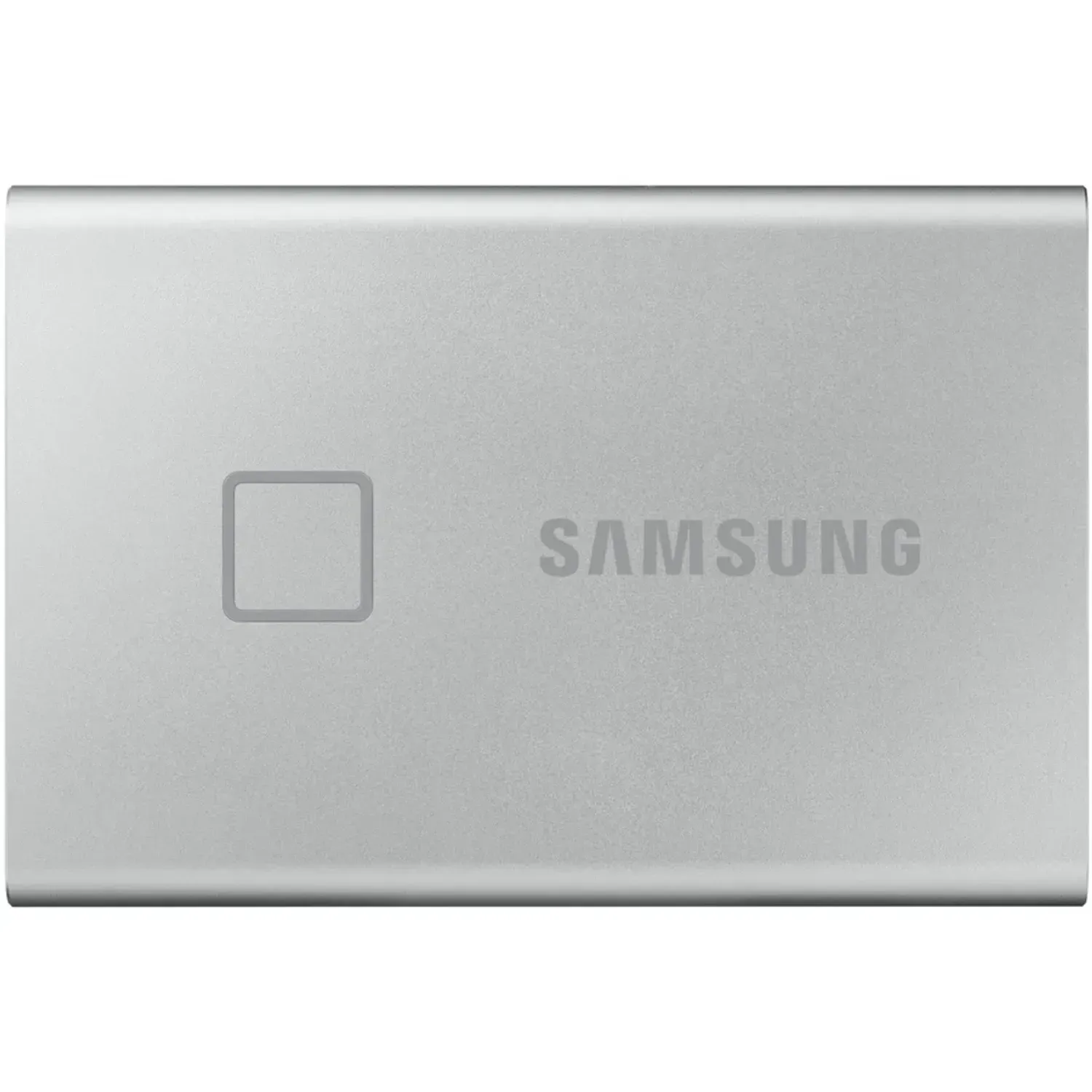 SSD extern Samsung T7 Touch portabil, 500GB, USB 3.1, Argintiu fotografia produsului