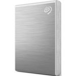 SSD Extern Seagate One Touch, 500GB, USB 3.2 Gen 2 Type-C, Argintiu fotografia produsului