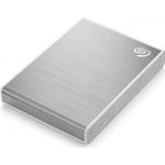SSD Extern Seagate One Touch, 500GB, USB 3.2 Gen 2 Type-C, Argintiu fotografia produsului View 2 S