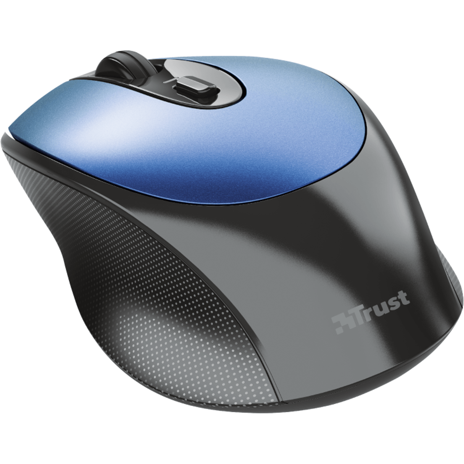 Mouse wireless Trust Zaya, ambidextru, reincarcabil, Albastru fotografia produsului