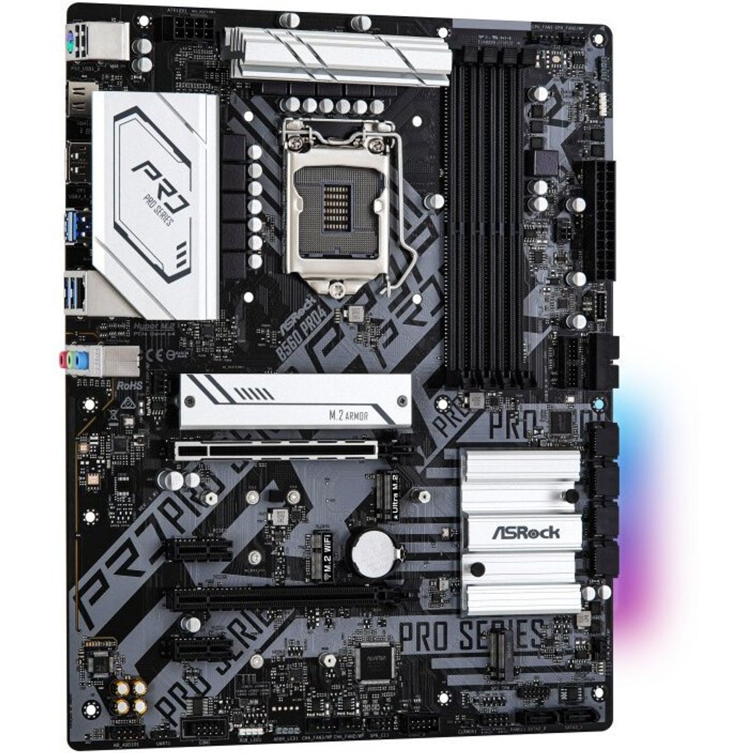 Placa de baza Asrock B560 Pro4, LGA 1200 fotografia produsului View 2 L