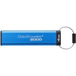 USB Flash Drive Kingston, 4GB, DT2000, USB 3.0, Keypad fotografia produsului View 2 S
