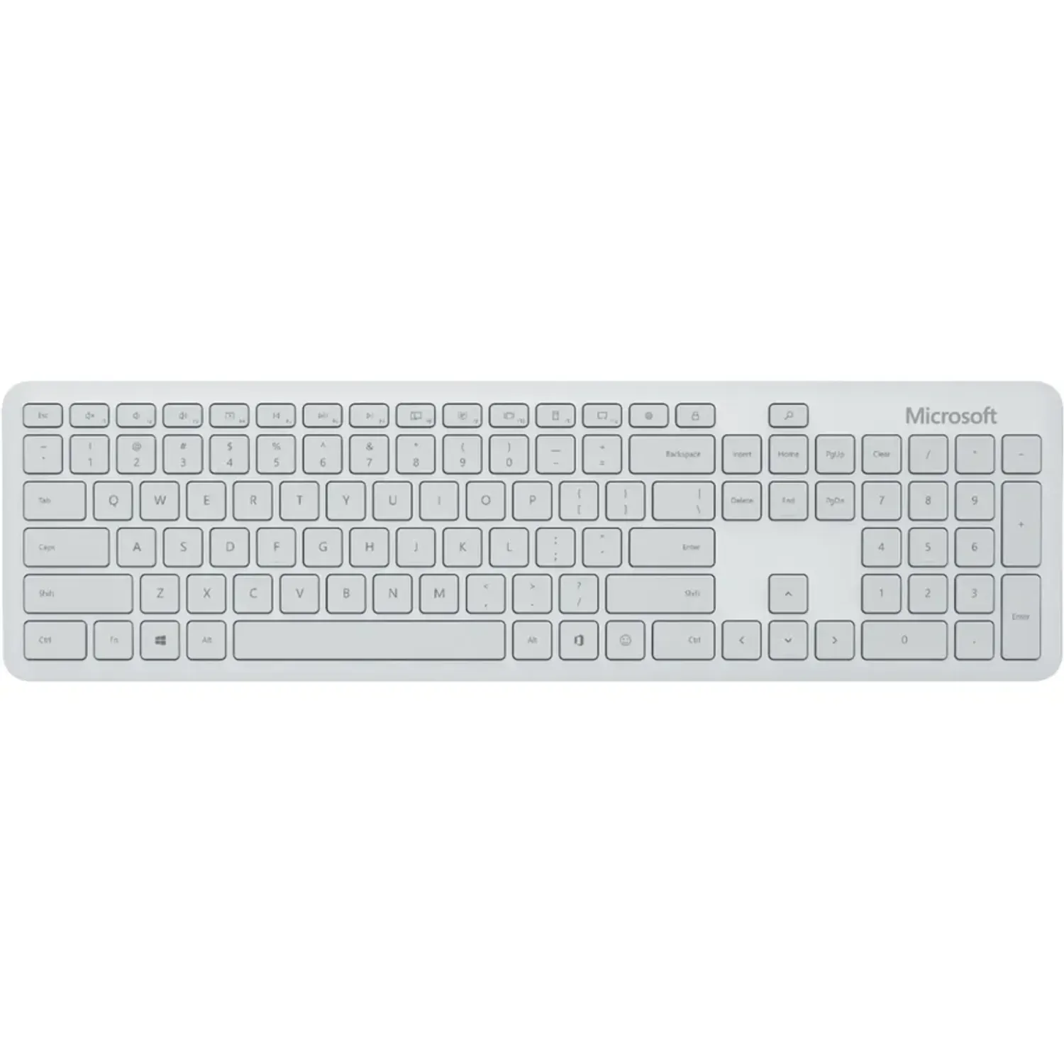 Kit Tastatura + Mouse Microsoft Desktop, Bluetooth, Glacier fotografia produsului View 2 L