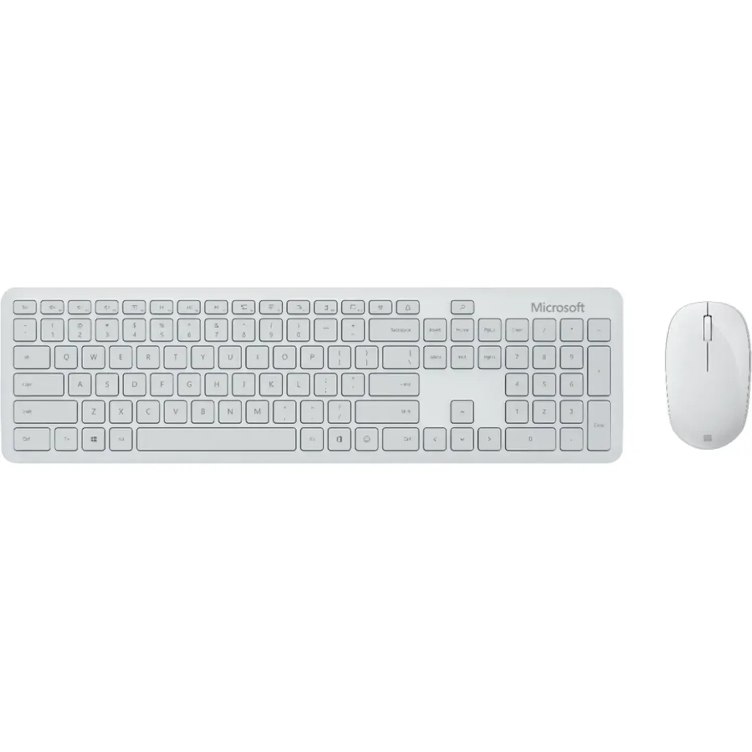 Kit Tastatura + Mouse Microsoft Desktop, Bluetooth, Glacier fotografia produsului