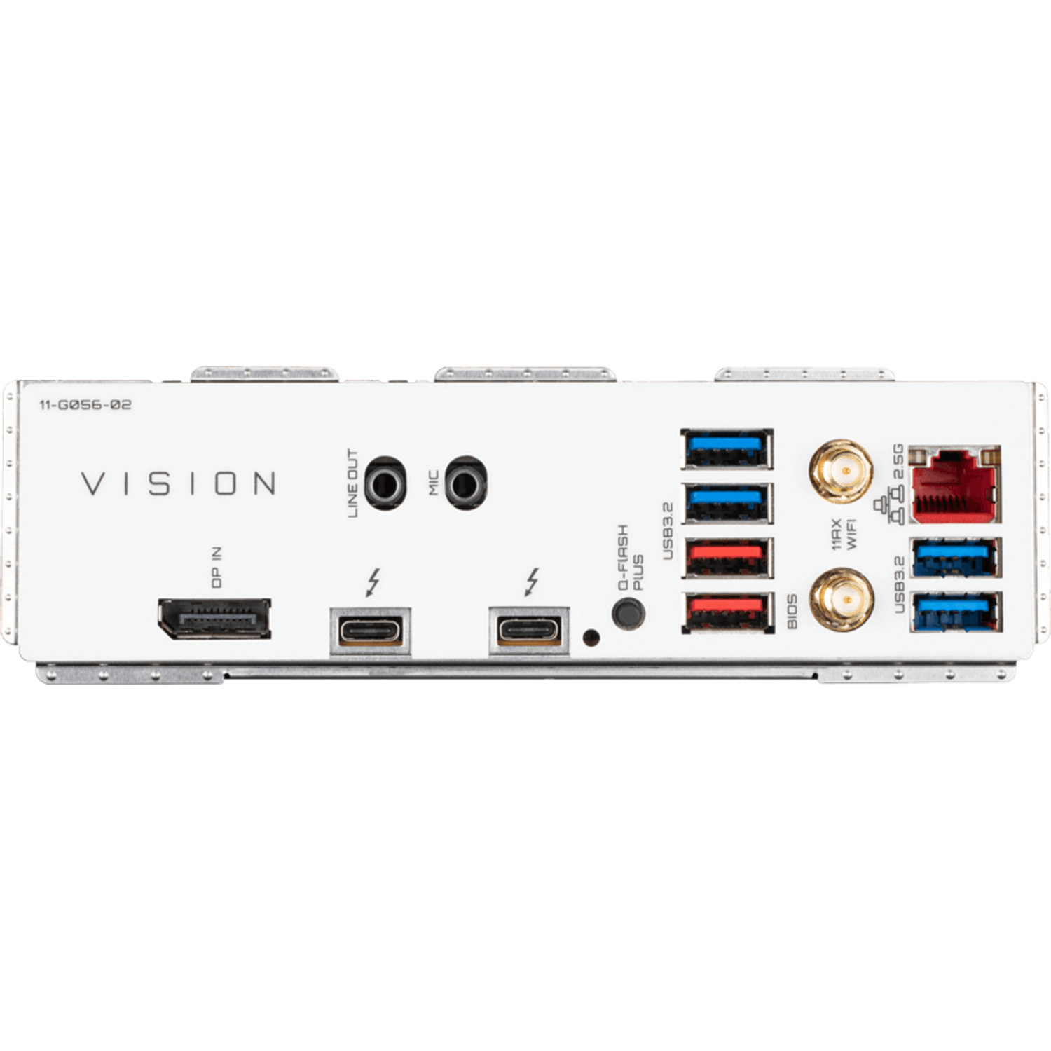 Placa de baza Z590I VISION D, LGA 1200 fotografia produsului View 2 L