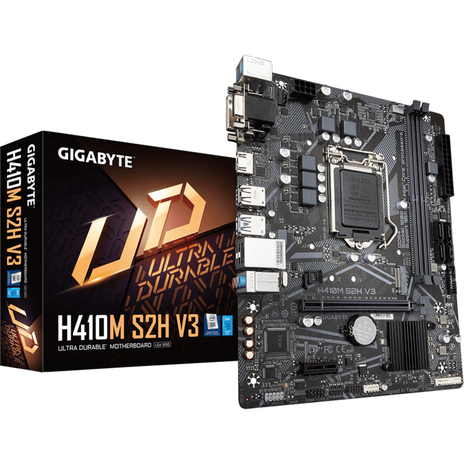 Placa de baza H410M S2H V3, LGA1200 fotografia produsului