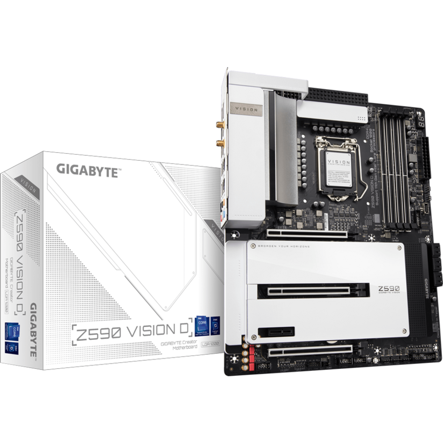Placa de baza Z590 VISION D, LGA 1200 fotografia produsului