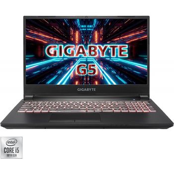 Laptop GIGABYTE Gaming 15.6” G5 KC, FHD 144Hz, Intel Core i5-10500H, 16GB, GeForce RTX 3060 6GB, Win 10 Home, Black elefant.ro imagine noua 2022