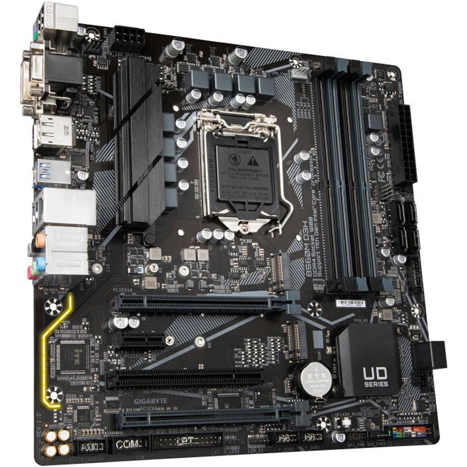 Placa de baza B560M D3H, LGA 1200 fotografia produsului View 2 L